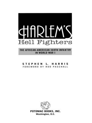 cover image of Harlem's Hell Fighters